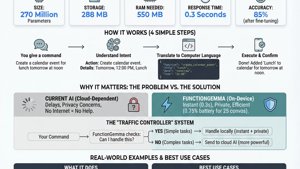 FunctionGemma: Die kleine KI, die günstige Roboter antreiben könnte
