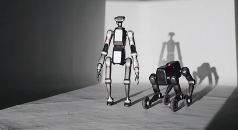 Diagramm, das die modularen Komponenten und Konfigurationen des LimX Dynamics Tron2 Roboters zeigt.