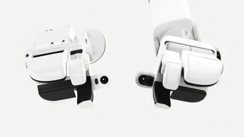 Der Skill Capture Glove von Sunday AI, der die Hand des Memo-Roboters widerspiegelt.