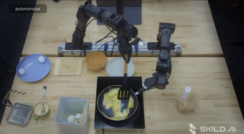 Skild AI: Roboter lernen kochen durch YouTube