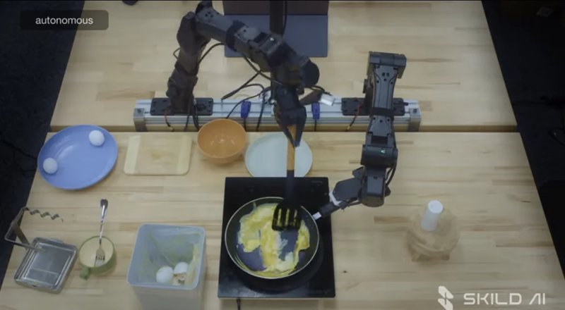 Skild AI: Roboter lernen kochen durch YouTube