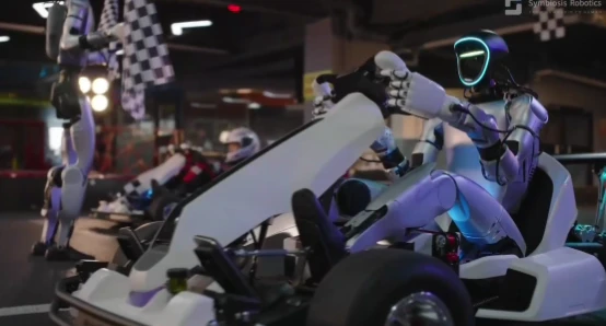 Chinas neuestes Robotik-Startup lässt Humanoiden Go-Kart driften