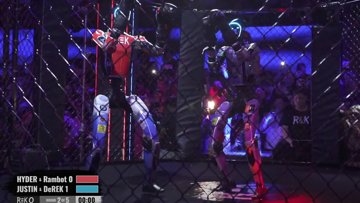 REK0's erster Robot-Cage-Fight: Ein historisches und polarisierendes Spektakel
