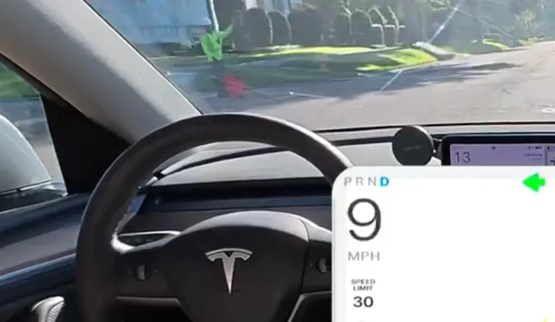 Tesla FSD v14 beachtet jetzt Handgesten