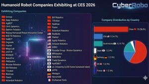 Chinas Humanoide Roboterarmee erobert CES 2026