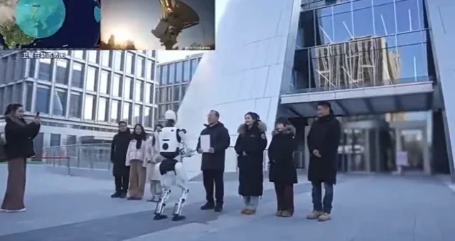 Chinas Tiangong-Roboter: Satelliten-Steuerung statt Wi-Fi