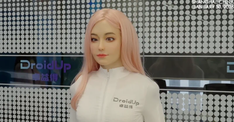 DroidUp enthüllt Moya: Modularer Humanoid mit Marathon-Power