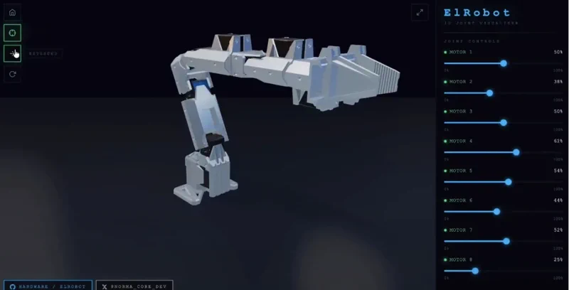 NormaCore: Roboterarm jetzt direkt im Browser testen