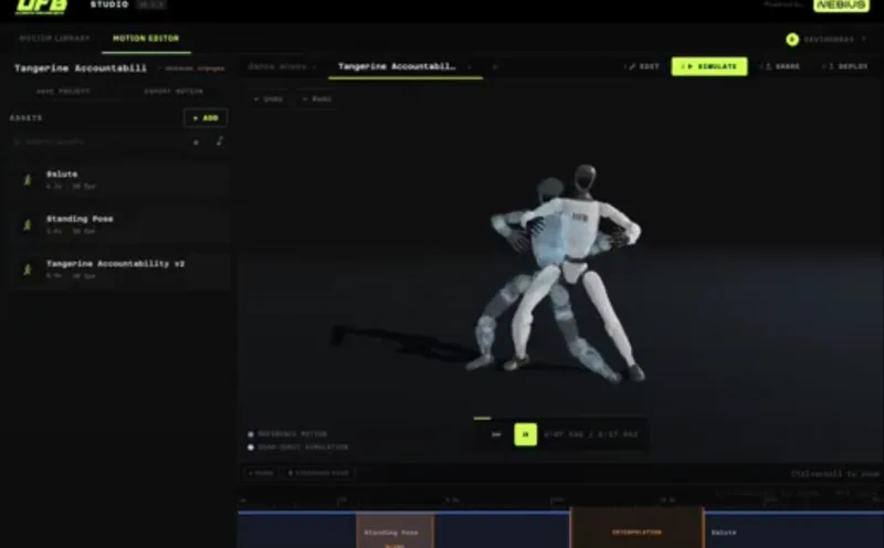 Ultimate Bots Studio: Humanoiden im Browser animieren