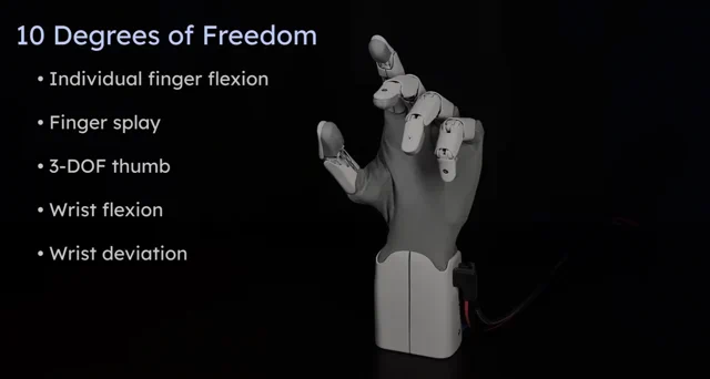 Gesture HW1: Roboterhand für unter 1000 Dollar auf Kickstarter