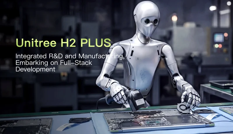 Unitrees H2 Plus Humanoid erhält NVIDIA Jetson Thor Gehirn