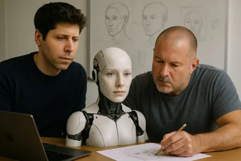 Altman und Ive: Entwickeln sie mehr als nur einen Fitbit?