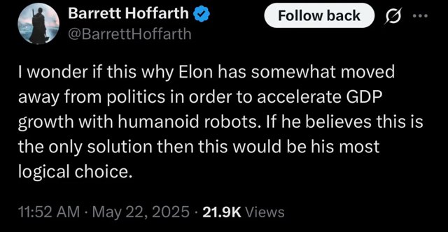 Musks gigantische Wirtschaftsvision: Millionen von Robotern bauen