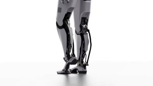 LGs KAPEX Humanoid-Roboter schreitet ein