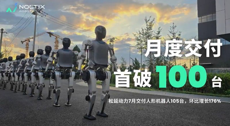 NoetixRobotics überschreitet den Meilenstein von 100 humanoiden Robotern