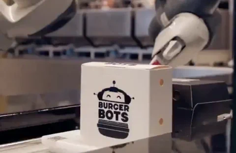 Kalifornisches Restaurant setzt Roboter ein, um Burger in 27s zu servieren