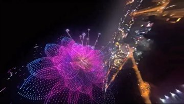 Chinas 16.000 Drohnen-Schwarm bricht Weltrekord