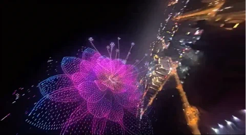 Chinas 16.000 Drohnen-Schwarm bricht Weltrekord