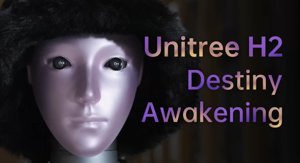 Unitree H2 Humanoid Roboter erwacht
