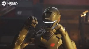 EngineAI T800 Roboter übt Flugtritte