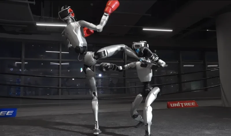 Unitree H2 Robot Club: Runde Eins