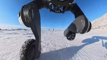 Deep Robotics M20: Eiskalter Drift-Test bei -30°C