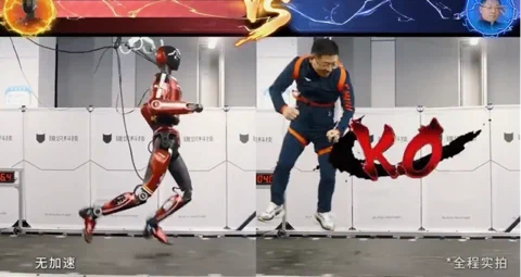 MirrorMe: Humanoid knackt Weltrekord mit 10 m/s