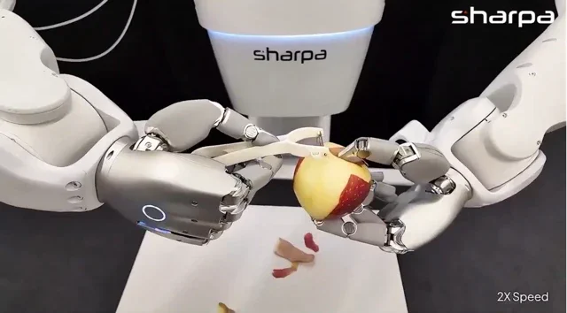 Dieser 63-DoF-Robot schält Äpfel besser als du (im Zeitraffer)