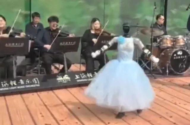 Unitree G1 humanoider Roboter tanzt jetzt Ballett. Ernsthaft.