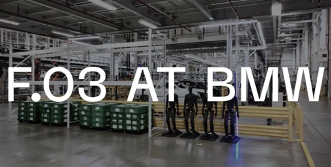 BMWs neuester Fabrikarbeiter ist ein humanoider Figure 03 Roboter