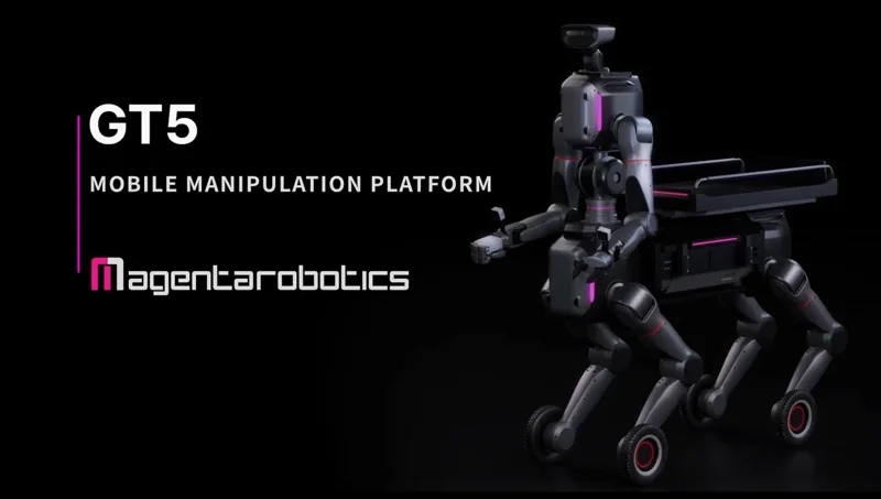 Magenta Robotics GT5: Ein vierbeiniger Butler auf Rädern