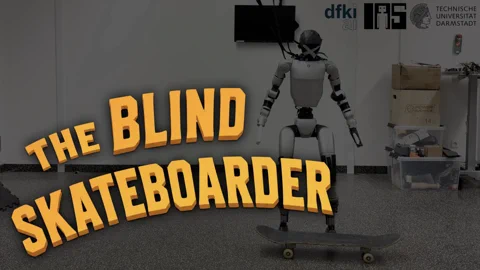 Unitree G1 Humanoid skatet blind und macht Tricks auf Befehl